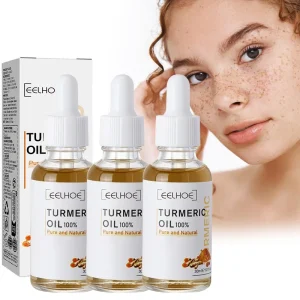 3pcs Turmeric Serum Oil Facial Moisturizing
